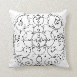 Seitenmedaillon-Kissen des eisen-zwei Kissen