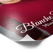 Seitenmodellierung Portrait-Headshot Fotodruck (Ecke)