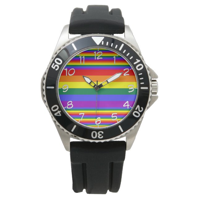Seitennummerierung der LGBT Armbanduhr (Vorderseite)