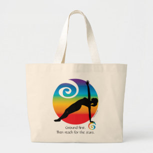 Seitenplanken-Taschen-Tasche Jumbo Stoffbeutel