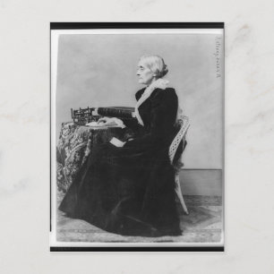 Seitenportrait von Suffragette Susan B. Anthony Postkarte