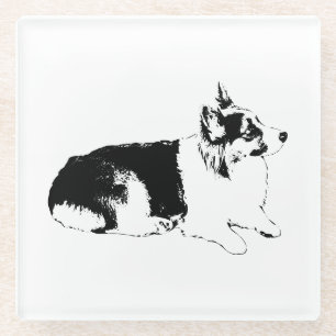 Seitenprofil-Pause Glasuntersetzer