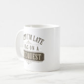 Seitenquest Kaffeetasse (Vorderseite Links)