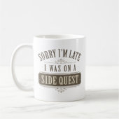 Seitenquest Kaffeetasse (Links)