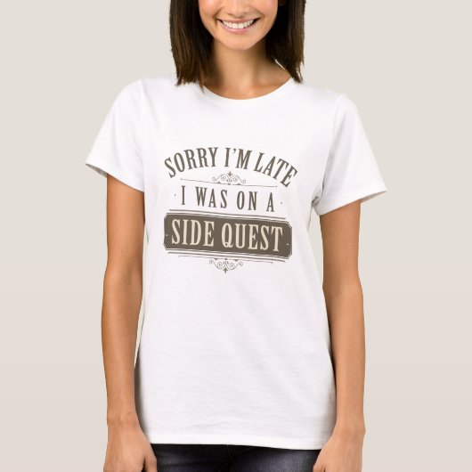Seitenquest T-Shirt (Vorderseite)
