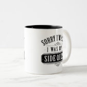 Seitenquest Zweifarbige Tasse (VorderseiteRechts)