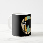 Seitenrücklauf| Sloth Funny Geschenk Kaffeetasse (Vorderseite Links)