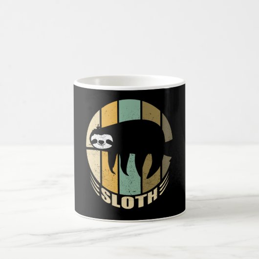 Seitenrücklauf| Sloth Funny Geschenk Kaffeetasse (Mittel)