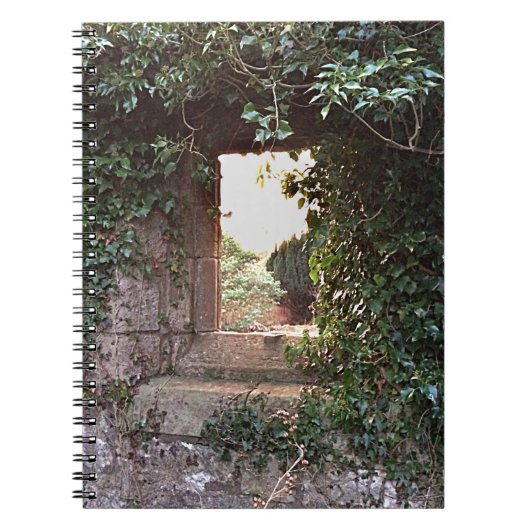 Seitenscheibe an der WestKirche Culross Notizblock (Vorderseite)