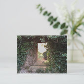 Seitenscheibe an der WestKirche Culross Postkarte (Stehend Vorderseite)