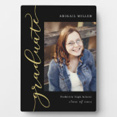 Seitenschreibprüfung Abschluss Plaque Fotoplatte (Vorderseite)