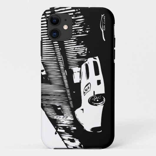 Seitenschuß des Coupé-G35 Case-Mate iPhone Hülle (Rückseite)
