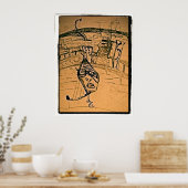 Seitenschwelle Poster (Küche)