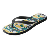 Seitentarnmuster Badesandalen (Schrägansicht)