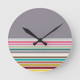 Seitenwandklemme Runde Wanduhr