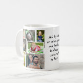 Seitlich nach Nebenstrecken Apart Family Foto Kaffeetasse (Vorderseite Links)