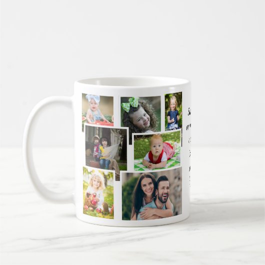 Seitlich nach Nebenstrecken Apart Family Foto Kaffeetasse (Links)