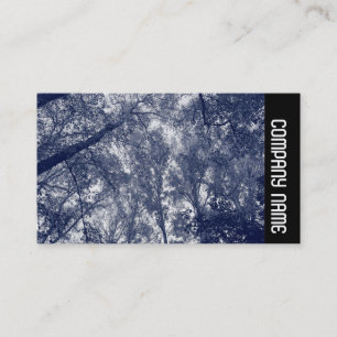 Seitliche Band - Blauer Herbst Visitenkarte
