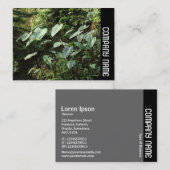 Seitliche Band - Botanischer Garten Visitenkarte (Vorne/Hinten)