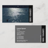 Seitliche Band - Cardiff Bay Visitenkarte (Vorne/Hinten)