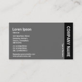 Seitliche Band - farbige Abstrakte Schaltung Visitenkarte (Rückseite)