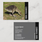 Seitliche Band - Gosling Visitenkarte (Vorne/Hinten)