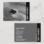 Seitliche Band - Little Trawler Visitenkarte (Vorne/Hinten)