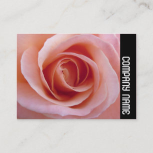 Seitliche Band - rosa Rose Visitenkarte
