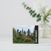 Seitliche Band - Schloss Cardiff II Visitenkarte (Stehend Vorderseite)