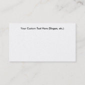 Seitliche Dorn-Chiropraktik-Visitenkarten Visitenkarte (Rückseite)