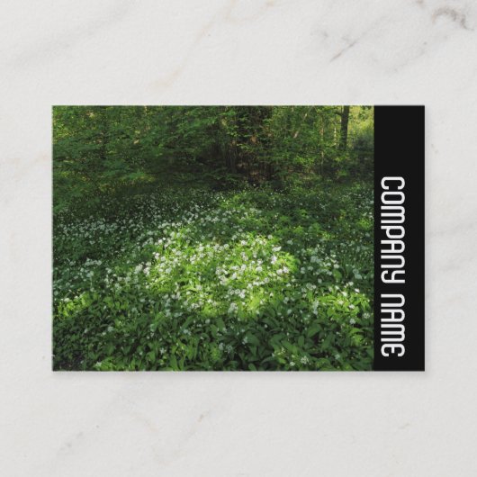 Seitliche Pflaster - Knoblauchtopf Visitenkarte (Vorderseite)