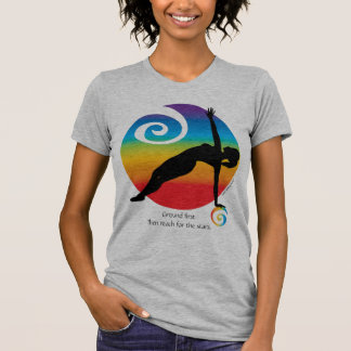 Seitliche Plankensuche für die Sterne T-Shirt