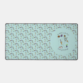 Seitliche Quests Schreibtischmatte