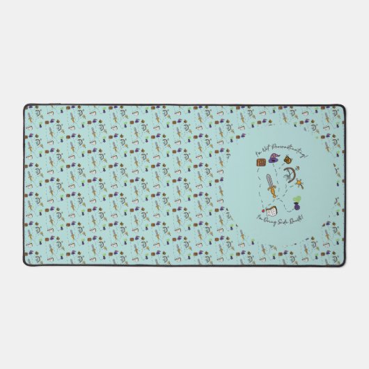 Seitliche Quests Schreibtischmatte (Vorderseite)