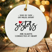 Seitliche Seitenstreifen bei Herzangebot Keramik Ornament