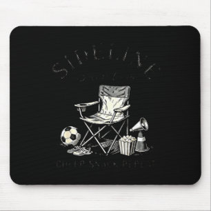 Seitliche Social Club Cheer Snack Wiederholung Soc Mousepad