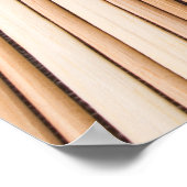 Seitlicher Blick auf den frisch vegetarischen Sala Poster (Ecke)