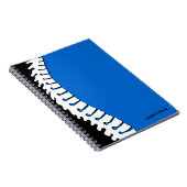 Seitlicher Dorn-personalisiertes Notizbuch Notizblock (Rechte Seite)