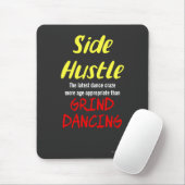Seitlicher Hustle gegen grind tanzende Neon Gelber Mousepad (Mit Mouse)