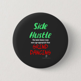 Seitlicher Hustle gegen grind tanzende Neon Green Button