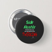 Seitlicher Hustle gegenüber zwergendem grüner gelb Button (Vorne & Hinten)