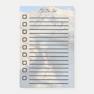 Seitlicher Pfad nach der Eingabe Post-it Klebezettel