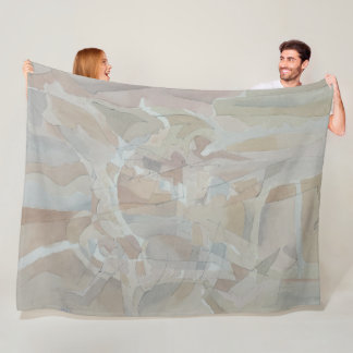 Seitlicher Reiter Fleecedecke