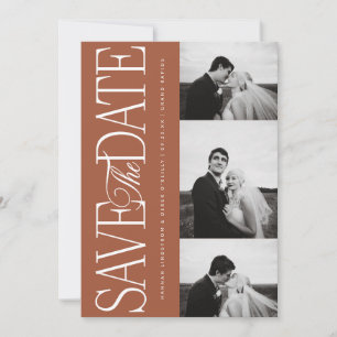Seitliches Skript Speichern Sie das Datum Foto Ank Save The Date