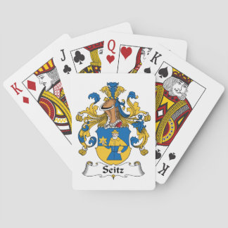 Seitz Familienwappen Spielkarten