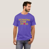 SEIU Virginia 512 Richmond ist für Gewerkschaften  T-Shirt (Vorne ganz)