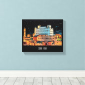 Seiyun City - Yemen Leinwanddruck (Insitu (Holzboden))