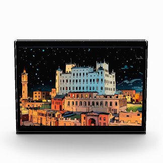 Seiyun Stadt - Jemen Fotoblock
