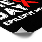 Seize The Day Epilepsy Awareness Poster (Ecke)