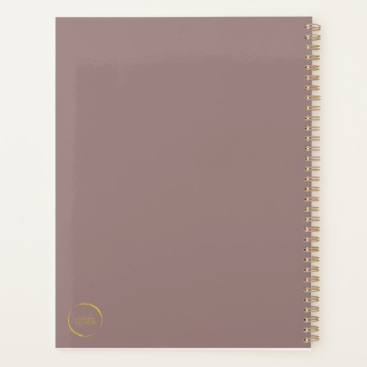 Seize the Day Planner Planer (Rückseite)